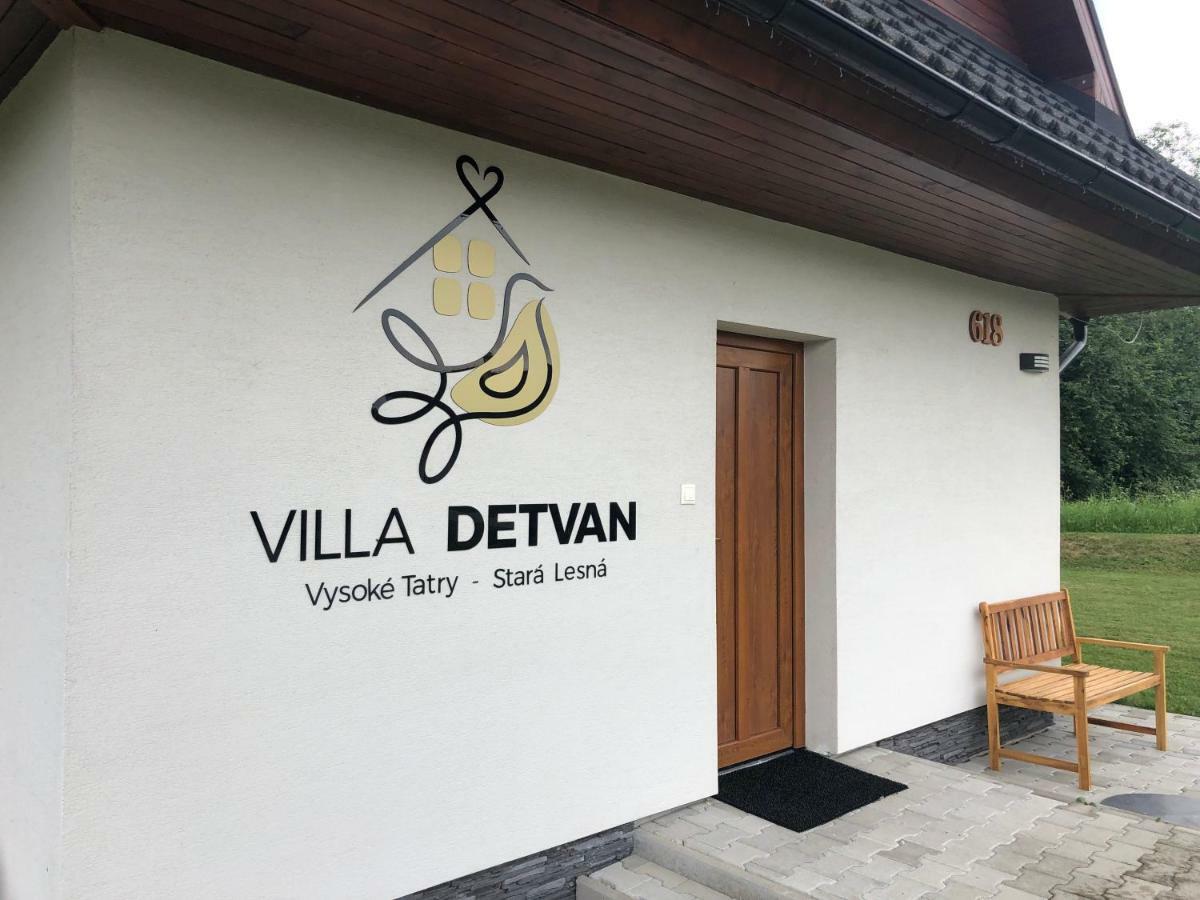Villa Detvan Stará Lesná Esterno foto